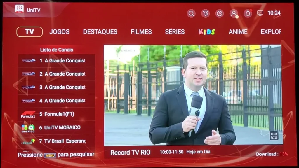 Compra Unitv: Como Assistir Pela IPTV com a Império TV 4 compra unitv